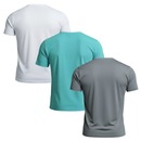Kit 3 Camisetas Diadora Small Logo Masculina - Foto 2
