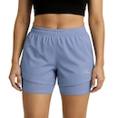 Short Duplo Diadora Small Logo Feminino - Foto 1