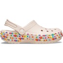 Sandália Unissex Crocs Classic Beaded Band Clog K Quartz - Foto 1