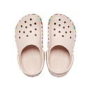 Sandália Unissex Crocs Classic Beaded Band Clog K Quartz - Foto 5
