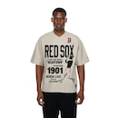 Camiseta New Era Oversize Boston Red Sox MLB Masculina - Foto 1