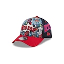 Bone New Era 9Forty A-Frame Boston Red Sox MLB Masculino - Foto 1