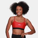 Top FILA Alca Train Elastic V - Feminino - Foto 1