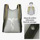 Mochila Gold Sports Dobrável Portátil Premium 20 litros - Foto 3