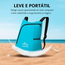 Mochila Gold Sports Dobrável Portátil Premium 20 litros - Foto 8