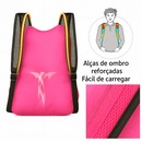 Mochila Gold Sports Dobrável Portátil Premium 20 litros - Foto 3