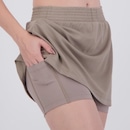 Shorts Saia Fila Flow III Feminina - Foto 4