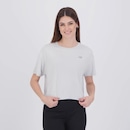 Camiseta Cropped New Balance Drapey Feminina - Foto 1