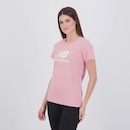 Camiseta New Balance Essentials Logo Feminina - Foto 3