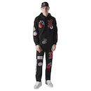 Blusão de Moletom New Era Canguru Fechado Boston Red Sox MLB Masculino - Foto 1