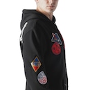 Blusão de Moletom New Era Canguru Fechado Boston Red Sox MLB Masculino - Foto 4