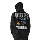 Blusão de Moletom New Era Canguru Fechado New York Yankees MLB Masculino - Foto 5