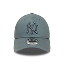 Boné New Era 9Forty New York Yankees MLB Cinza Masculino - Foto 2