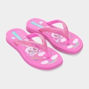 Chinelo Grendene 27467 Ipanema Fluffy Shine Infantil - Foto 1