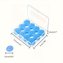 Protetor de Ouvido Gold Sports Moldável em Silicone Ultra Soft com 12 Unidades - Foto 3