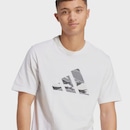 Camiseta adidas Estampada Logotipo Camo Masculina - Foto 3