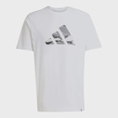 Camiseta adidas Estampada Logotipo Camo Masculina - Foto 4