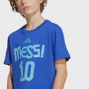 Camisa adidas Messi 10 Graphic Infantil - Foto 4