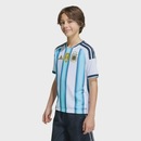 Camisa Argentina I 26 adidas Torcedor Infantil - Foto 3
