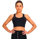 Top Alto Giro Anatômico Alças Duplas Feminino - Foto 3