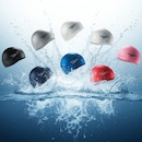 Touca de Natação Flat Cap em Silicone - Masculino - Foto 6