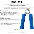 Hand Grip Exercitador de Mão SML Fortalecimento Muscular Treinamento pesado Fitness - Foto 5