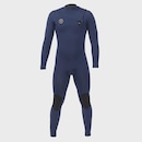 Long John Vissla Seven Seas 3/2 Chest Zip Naval Importado Masculino - Foto 2