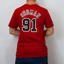 Camiseta NBA Chicago Bulls Rodman 91 - Masculina - Foto 6