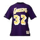 Camiseta NBA Oversized La Lakers Johnson 32 Masculina - Foto 1