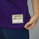 Camiseta NBA Oversized La Lakers Johnson 32 Masculina - Foto 4