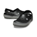Sandália Unissex Crocs Crocband Reflective Clog Black - Foto 4