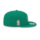 Boné New Era 9Fifty Boston Celtics Q4 2025 NBA Hardwood Classic Injection Masculino - Foto 5