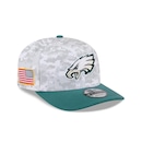 Boné New Era 9Seventy Philadelphia Eagles NFL Salute Service 2025 Masculino - Foto 3