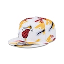 Boné New Era 9Fifty Snapback Miami Heat NBA Masculino - Foto 1