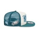 Boné New Era 9Fifty A-Frame Snapback Philadelphia Eagles NFL Masculino - Foto 4