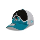 Boné New Era 9Forty M-Crown A-Frame San Jose Sharks NHL Masculino - Foto 1