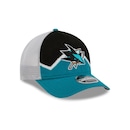 Boné New Era 9Forty M-Crown A-Frame San Jose Sharks NHL Masculino - Foto 3