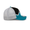 Boné New Era 9Forty M-Crown A-Frame San Jose Sharks NHL Masculino - Foto 4