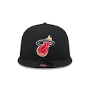 Boné New Era 9Fifty Miami Heat NBA Hardwood Masculino - Foto 2