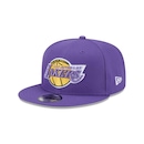 Boné New Era 9Fifty Los Angeles Lakers Q4 2025 NBA Hardwood Classic Injection Masculino - Foto 1