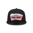 Boné New Era 9Fifty San Antonio Spurs NBA Hardwood Masculino - Foto 2