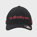 Boné Aba Curva Quiksilver Type Down Word - Adulto - Foto 2