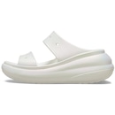 Sandália Crocs Crush Iridescent Sandal White - Unissex - Foto 3