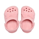 Sandália Crocs Littles Velvet Bow Powder - Infantil - Foto 5