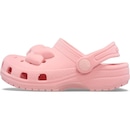 Sandália Crocs Classic Velvet Bow Clog T Powder Infantil - Foto 3
