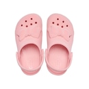 Sandália Crocs Classic Velvet Bow Clog T Powder Infantil - Foto 5