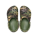Sandália Crocs Classic Camouflage Clog K Army Infantil - Foto 5