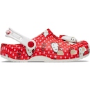 Sandália Crocs Hello Kitty Classic Clog K Multi - Infantil - Foto 1