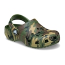 Sandália Crocs Classic Camouflage Clog T Army Infantil - Foto 2