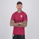 Camisa Dragão Premium Atlético Goianiense Aquecimento 2024 Masculina - Foto 3